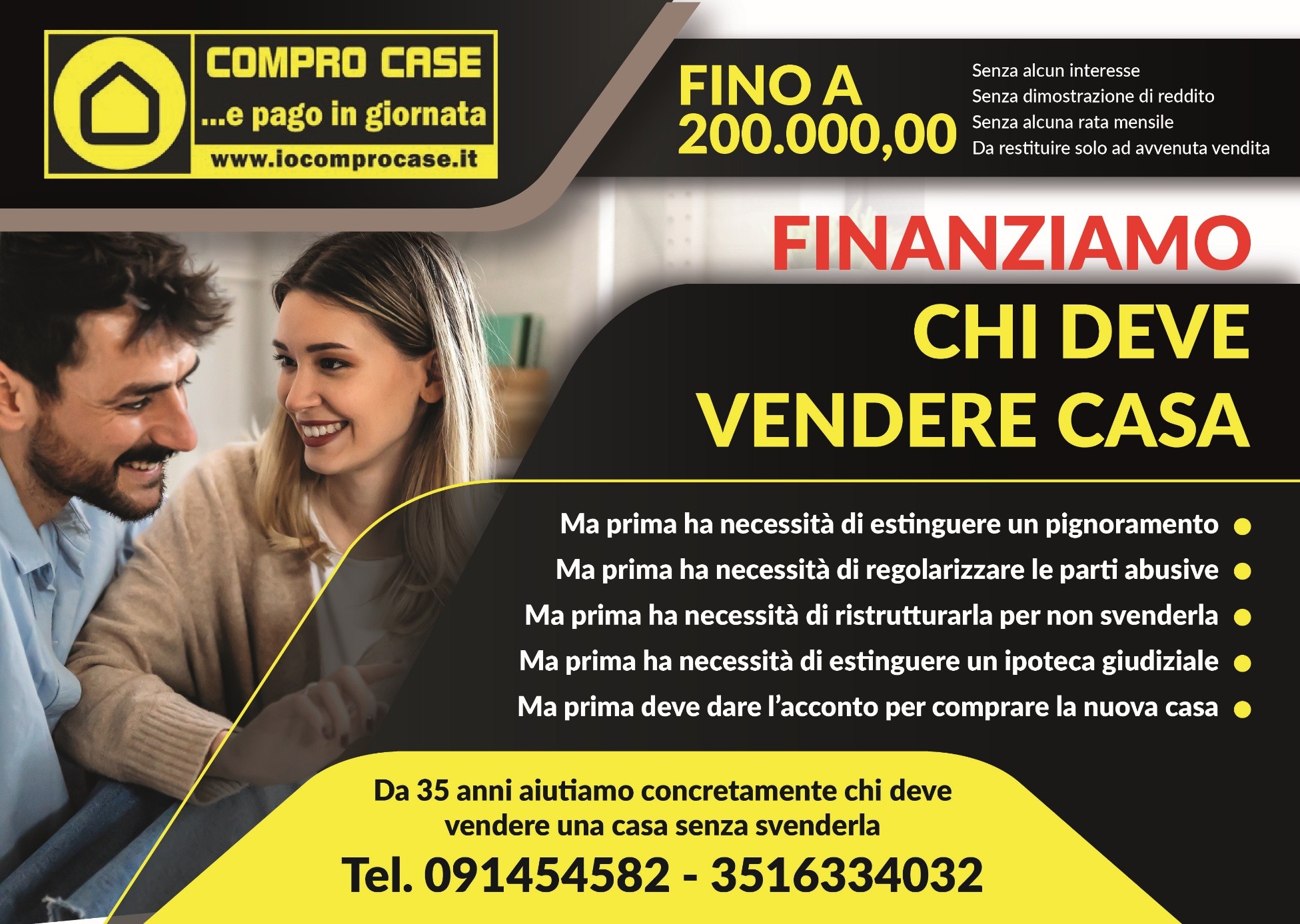 Finanziamo venditori privati
